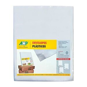 SACO PLASTICO FINO C/ FURO ACP 23X31 C/100 UN
