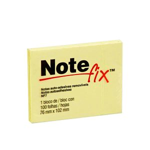 ADESIVO POST IT 657 NOTFIX 76X102 AMARELO