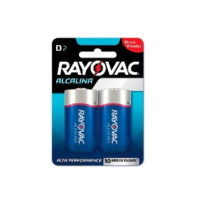 PILHA GRANDE ALC D RAYOVAC C/2 UN