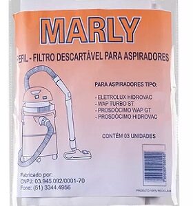 SACO P/ASPIRADOR A-20 MARLY PCT C/3
