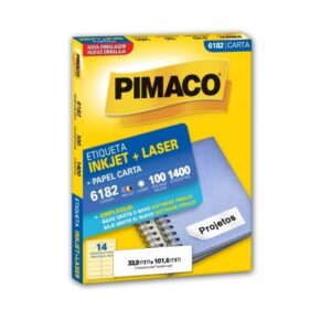 ETIQ PIMACO 6182 33,9X101,6 100 FLS