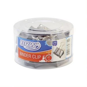 PRENDEDOR PAPEL GDE 41MM BRW