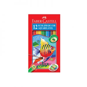 LAPIS COR INT 12 CORES AQUARELAVEL FABER