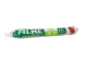 FILME PVC TRANSPARENTE 0,28X30MT
