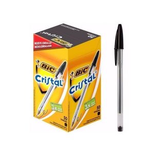 CANETA BIC CRISTAL PRETA