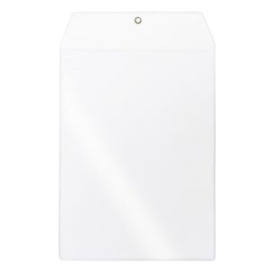 PROTETOR ETIQ PVC CRISTAL C/ABA E ILHOS 145X160