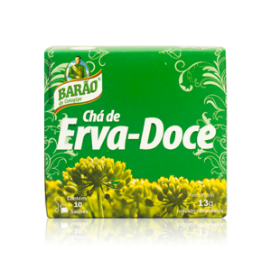 CHA BARAO ERVA DOCE C/10 UN