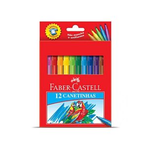 CANETA HIDROCOR FABER 12 CORES