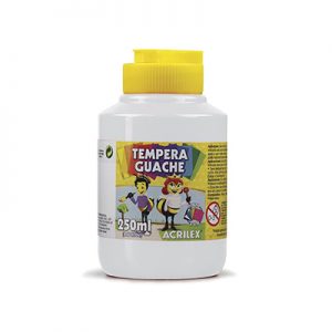 TINTA GUACHE 250ML BRANCA