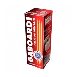 PALITO DE DENTE GABOARDI MADEIRA C/80