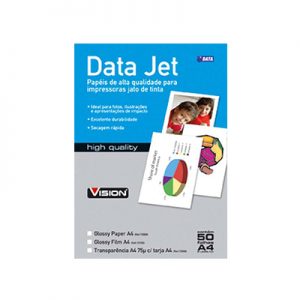 PAPEL GLOSSY PAPER FOTO DATAJET 180GR A-4 C/50 FLS
