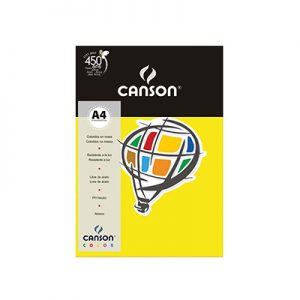 PAPEL CANSON AMARELO 180GR FL