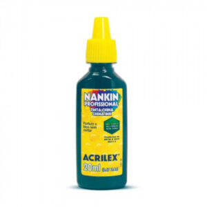 TINTA NANKIN ACRILEX VERDE 20 ML