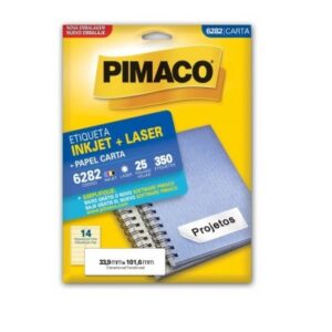 ETIQ PIMACO 6282 33,9X101,6 25 FLS