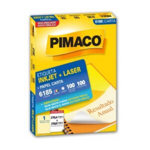ETIQ PIMACO 6185 279,4X215,9 100 FLS