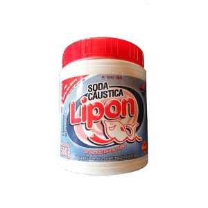 SODA CAUSTICA LIPON GRANULADA 500 GRS