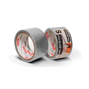 FITA ADESIVA SILVER TAPE CINZA 48MM X 9 MT