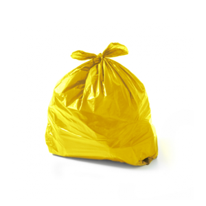 SACO LIXO 100 LTS AMARELO C/100 0,7 M