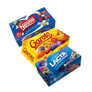 BOMBOM CAIXA NESTLE / LACTA / GAROTO