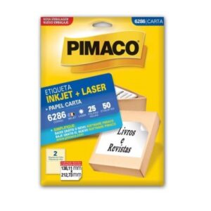 ETIQ PIMACO 6286 138,1X212,73 25 FLS