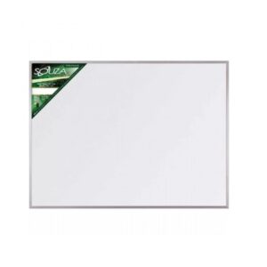 QUADRO BRANCO NAO MAGNETICO BORDA ALUMINIO 90X120 SOUZA