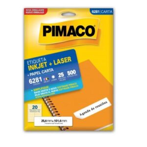 ETIQ PIMACO 6281 25,4X101,6 25 FLS