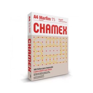 PAPEL A-4 COLORS CHAMEX MARFIM 210X297 75GR C/500 FLS