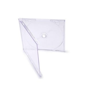 CAIXA CD SLIM TRANSPARENTE