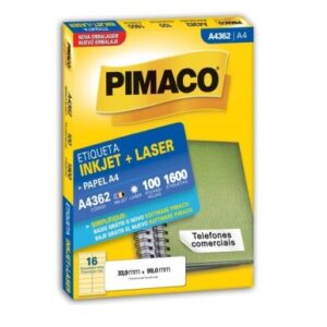 ETIQ PIMACO A4362 33,9X99,0 100 FLS