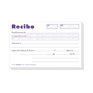 RECIBO SIMPLES 50 FLS ROTERMUND