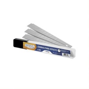 LAMINA ESTILETE ESTREITA 09MM BRW C/10 UN