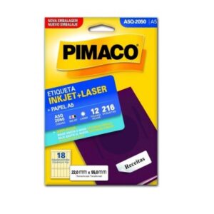 ETIQ PIMACO A5Q-2050 20X50 12 FLS