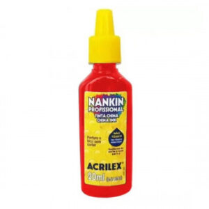 TINTA NANKIN ACRILEX VERMELHO 20 ML