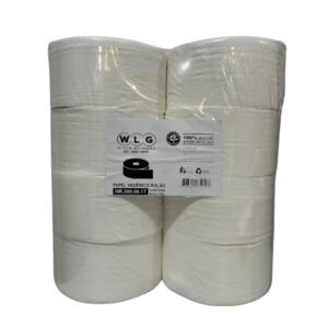 PAPEL HIG ROLAO BCO FLAMINGO WLG 100% CELULOSE 300 MT C/8 RLS
