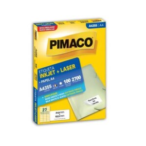 ETIQ PIMACO A4355 31,0X63,5 100 FLS