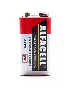 BATERIA 9 VOLTS ALFACELL