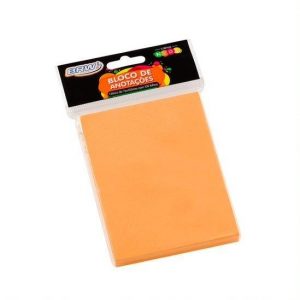 ADESIVO POST IT 657 COLOR BRW 76X102 LARANJA C/100 FLS