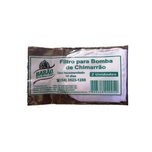 FILTRO P/BOMBA CHIMAR?O BARAO C/2