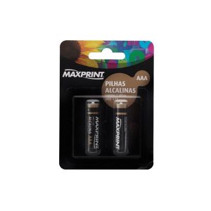 PILHA PALITO AAA ALC MAXPRINT C/2 UN