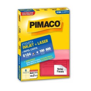 ETIQ PIMACO 6184 84,67X101,6 100 FLS