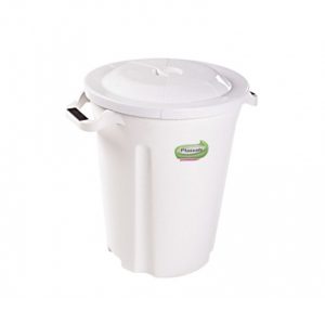 CESTO PLAST LIXO 35 LTS C/TAMPA PLASTVALE 175