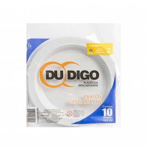 PRATO BOLO 18CM DUDIGO C/10 UN