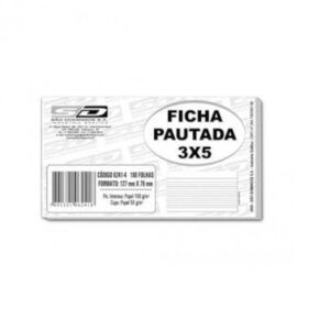 FICHA PAUTADA SAO DOMINGOS 3X5