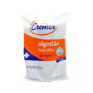 ALGODAO 500 GRAMAS HIDROFILO