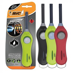 ACENDEDOR ACENDEDOR MULTIUSO BIC MEGA LIGHTER