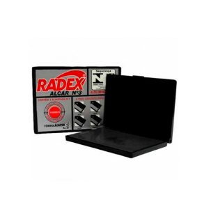 ALMOFADA CARIMBO N.3 PRETA RADEX