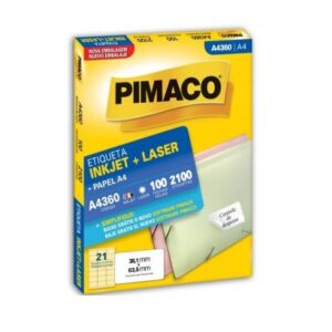 ETIQ PIMACO A4360 38,1X63,5 100 FLS