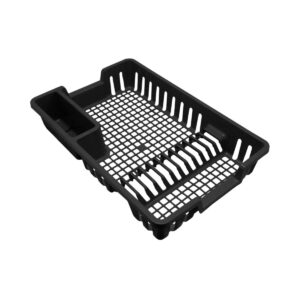 ESCORREDOR DE LOUCA PLASTICO ARQPLAST PRETO