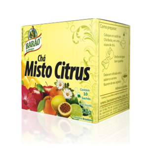 CHA BARAO MISTO CITRUS C/10 UN