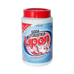 SODA CAUSTICA LIPON GRANULADA 01 KG